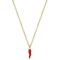 Collana Donna Brosway Chakra BHKN090 Cornetto Portafortuna
