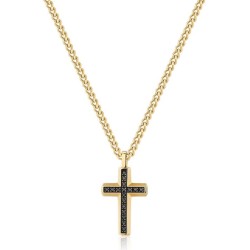 Collana Uomo Brosway Backliner BBC02 Croce