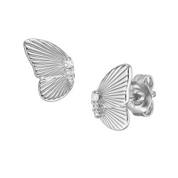 Orecchini Fossil Sterling Silver donna JFS00621040 Farfalla