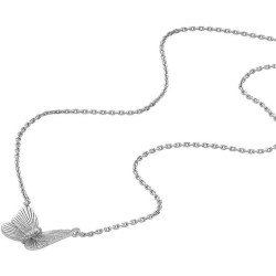 Collana Fossil Sterling Silver donna JFS00619040 Farfalla