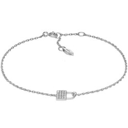 Bracciale Fossil Sterling Silver donna JFS00625040 Lucchetto