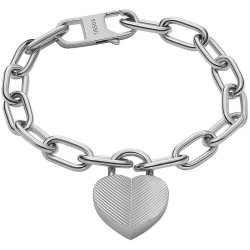 Bracciale Donna in Acciaio - Fossil Harlow - JF04659040 - Cuore