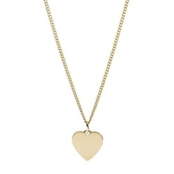 Collana in Acciaio Donna - Fossil Drew - JF03080710 - Cuore