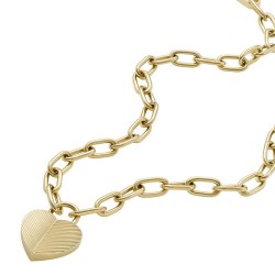 Collana da Donna - Fossil Harlow - JF04656710 - Cuore