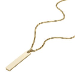 Collana in Acciaio Uomo - Fossil Drew - JF04464710