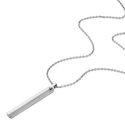 Collana in Acciaio Uomo - Fossil Harlow - JF04564040