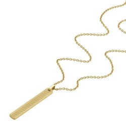 Collana in Acciaio Uomo - Fossil Harlow - JF04609710