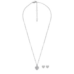 Collana e Orecchini donna - Fossil Harlow - JF04669SET - Cuore