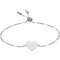 Bracciale Donna in Acciaio - Fossil Drew - JF03329040 - Cuore