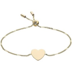 Bracciale Donna in Acciaio - Fossil Drew - JF04332710 - Cuore