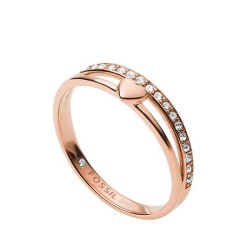 Anello Fossil Jewelry donna JF03460791 Cuore