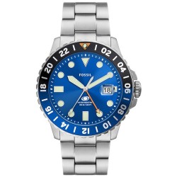 Orologio in Acciaio Uomo - Fossil Blue GMT - FS5991