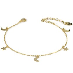 Bracciale Boccadamo Sophie Donna BR615D Lune e Stelle