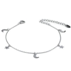 Bracciale Boccadamo Sophie Donna BR615 Lune e Stelle