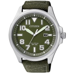 Orologio Uomo Citizen Military Eco-Drive AW1410-32X