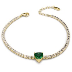 Bracciale tennis Boccadamo Sophie donna BR591DV Cuore