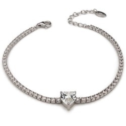 Bracciale tennis Boccadamo Sophie donna BR591 Cuore