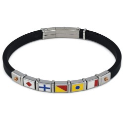 Bracciale Boccadamo Man uomo ABR711 Bandiere