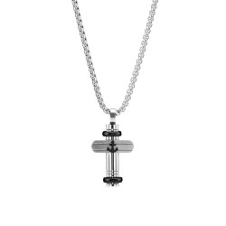 Collana Boccadamo Man uomo AGR253 Croce