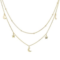 Collana Boccadamo Sophie Donna GR894D Lune e Stelle