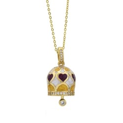 Collana Boccadamo Donna con Campanella Portafortuna CL/GR21