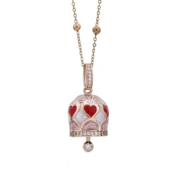 Collana Boccadamo Donna con Campanella Portafortuna CL/GR19