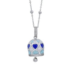Collana Boccadamo Donna con Campanella Portafortuna CL/GR17