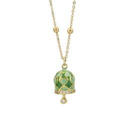 Collana Boccadamo Donna con Campanella Portafortuna CL/GR14