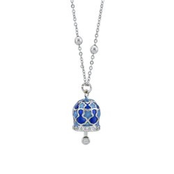 Collana Boccadamo Donna con Campanella Portafortuna CL/GR11