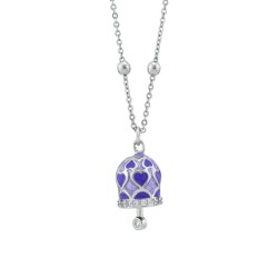 Collana Boccadamo Donna con Campanella Portafortuna CL/GR10