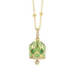 Collana Boccadamo Donna con Campanella Portafortuna CL/GR06