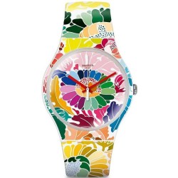 Orologio Donna Swatch New Gent Flowerfool SUOW126