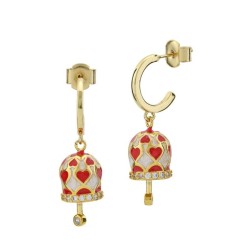 Orecchini Boccadamo Donna con Campanelle Portafortuna CL/OR08