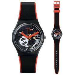 Orologio Unisex Swatch Gent Red Frame GB290