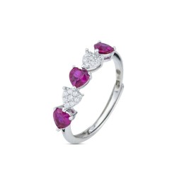 Anello Boccadamo Sophie Donna AN503R Cuori