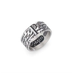 Anello Amen Padre Nostro in italiano ANPNB