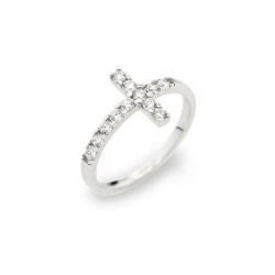 Anello Amen Croce donna ACOBB
