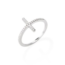 Anello Amen Croce donna RCRBBZ