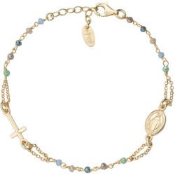 Bracciale Amen Rosari in argento con cristalli donna BRO25GMUV3