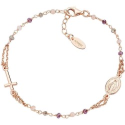 Bracciale Amen Rosari in argento con cristalli donna BRO10RARTO3