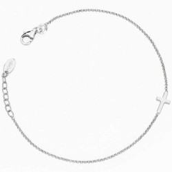 Bracciale Amen Croce in argento BRCB