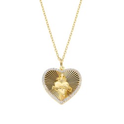 Collana Sacro Cuore Amen donna CLSCCUG