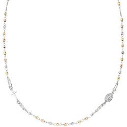Collana Amen Rosari in argento donna CROBBRGD3