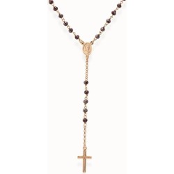 Collana Amen Rosari in argento con cristalli CRORA4