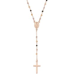 Collana Amen Rosari in argento con cristalli donna CRO10RMMM4
