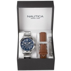 Orologio Uomo Nautica NCC 01 Box Set NAI18509G Cronografo