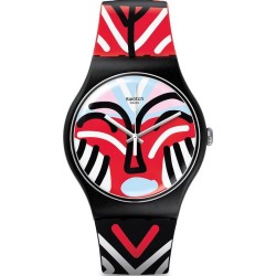 Orologio Unisex Swatch New Gent Mask Parade SUOB127