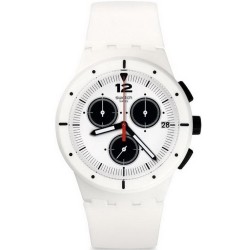 Orologio Unisex Swatch Chrono Plastic Why Again SUSW406 Cronografo