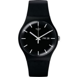 Orologio Unisex Swatch New Gent Mono Black SUOB720