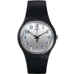 Orologio Unisex Swatch New Gent Secret Service SUOB718